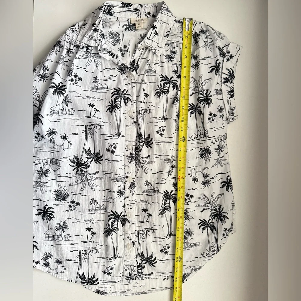 A.N.A A New‎ Approach Hawaiian Shirt White Cotton Blend Size XS - Picture 10 of 10